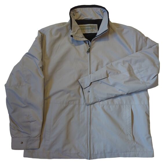 WEATHERPROOF Fleece Lined Mushroom Gray and Black Jacket mens size XL 11590 - Picture 1 of 7